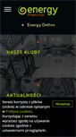 Mobile Screenshot of energyfitness.pl