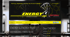 Desktop Screenshot of energyfitness.ro